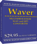 Multiprocessor WAV/MP3 to WAV/MP3 converter