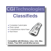 <b>CGI</b> Technologies Classifieds