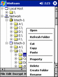 WinRoam explorer 1.1 for Windows Mobile 2003