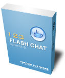 123 Flash Chat Server (50 users+ src)