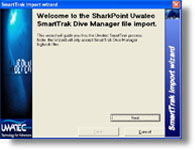 SmartTrak Manager logbook Import for SharkPoint for Windows