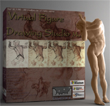Virtual Figure Drawing Studio (<b>Male</b>)
