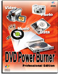 DVD Power Burner (Professional <b>Edition</b>) (1-10 copies)