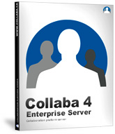 Collaba <b>Enterprise</b> Server 1-<b>Year</b> w/25 users & Unlim.Tech.Support
